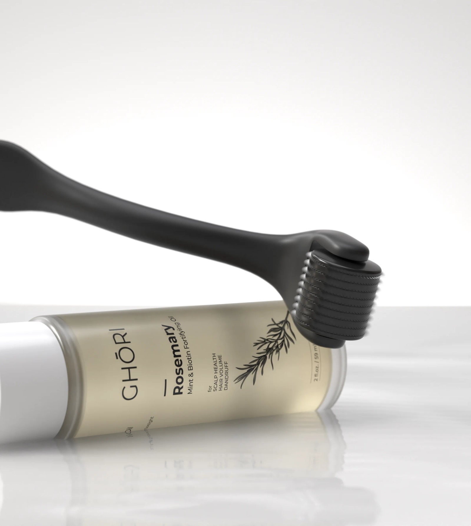 Ghori® Derma Roller for Hair Growth – Scalp Microneedling Tool for Men & Women – Boosts Hair Regrowth, Improves Absorption of Neo Hair Lotion® – Premium Titanium Needles 2