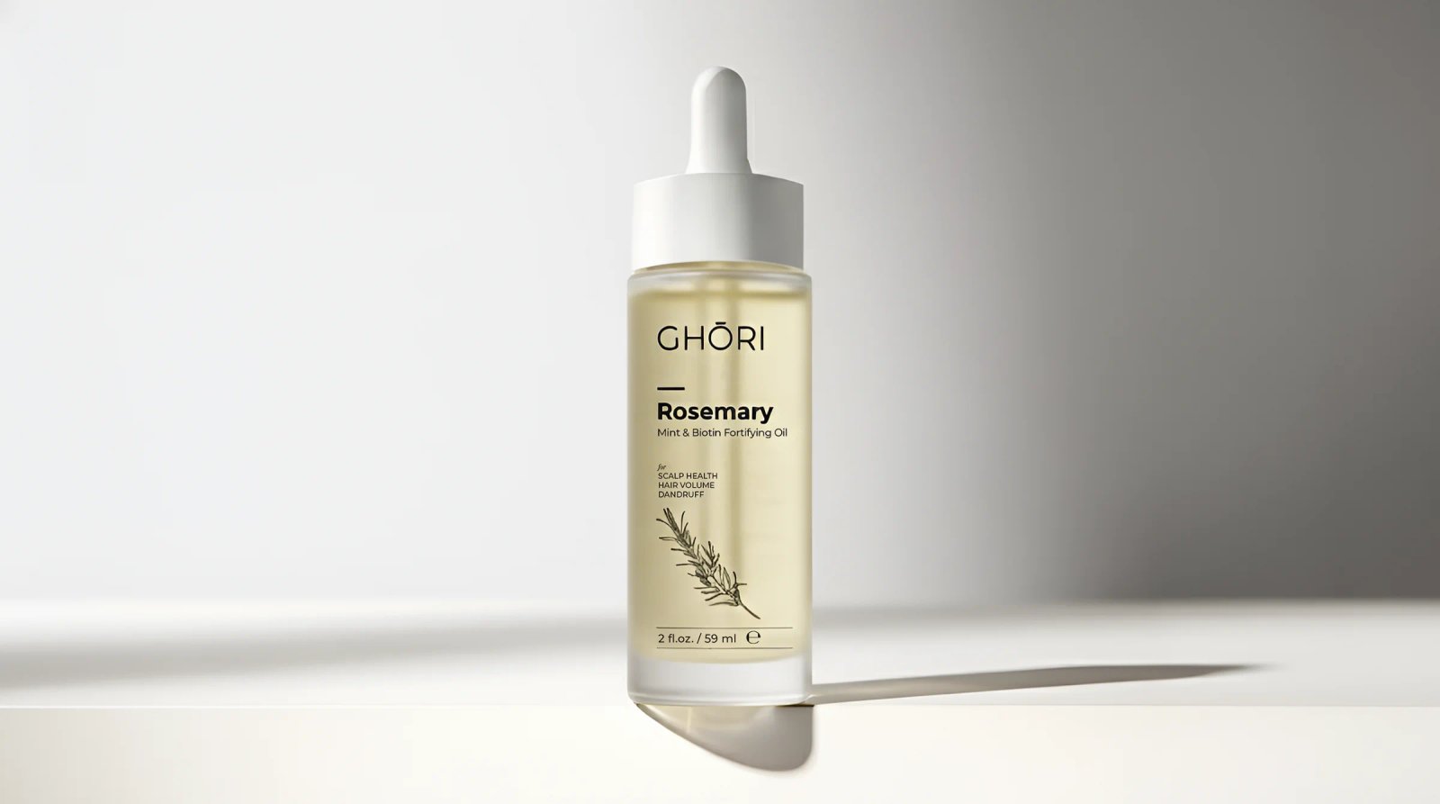 Ghori® Rosemary Mint & Biotin Oil | Anti‑Hairfall, Natural Hair Growth,  Volume & Scalp Health 2